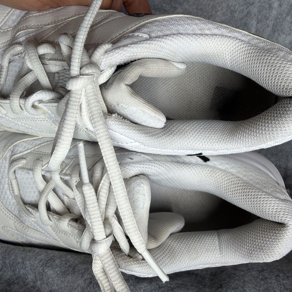 Nike Court Lite 4 Women's size 10 White Black Leather Tennis shoes FD6575 100 - Picture 7 of 10